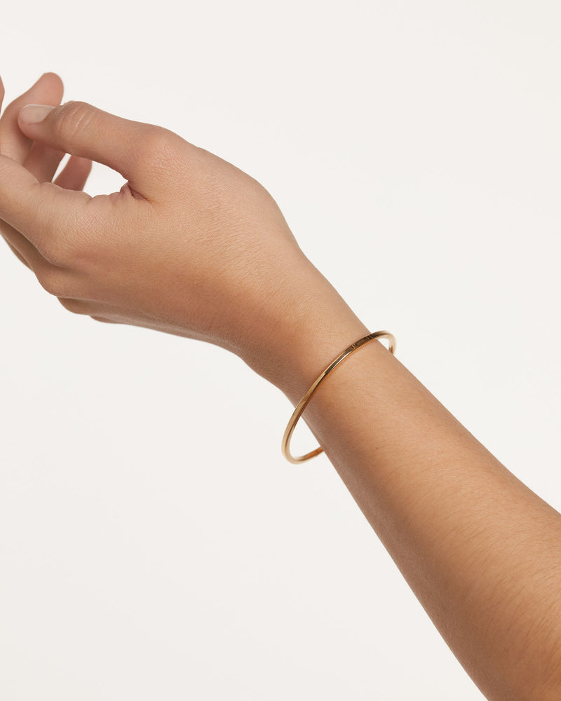 Gold Core Bangle - 
  
    18K Gold
  
