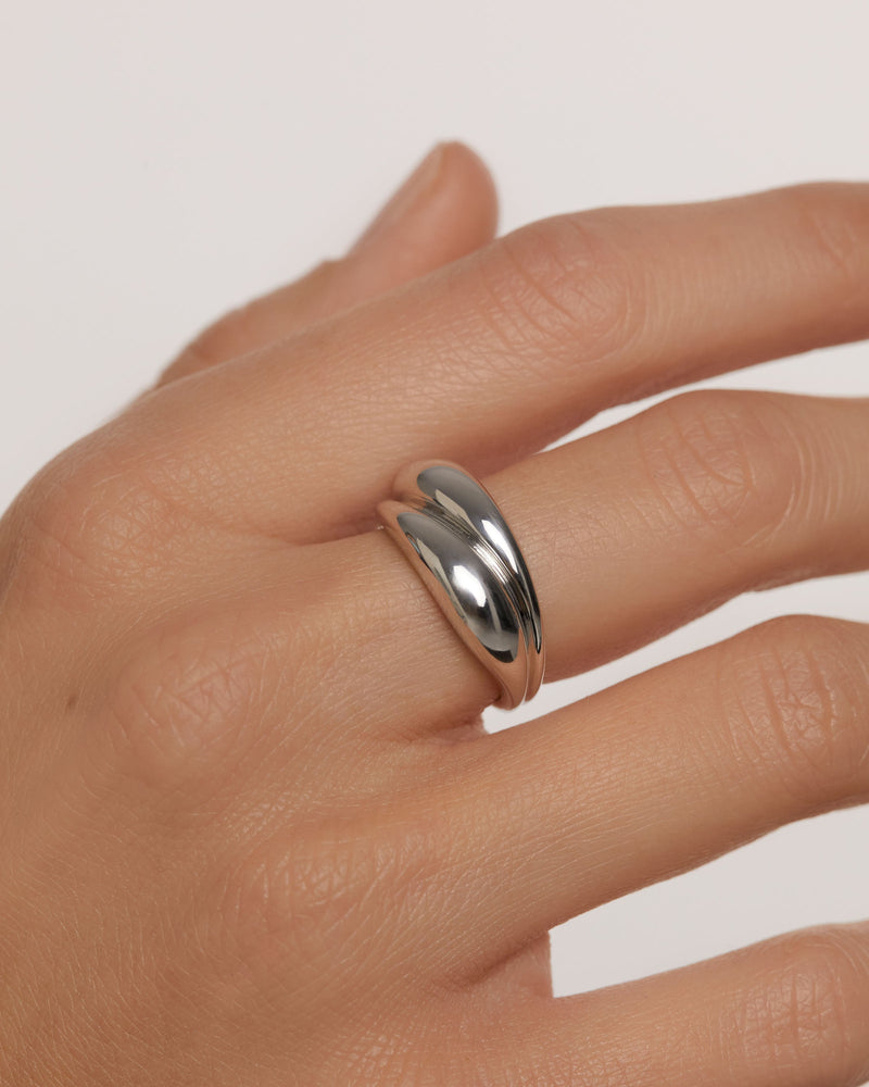 Bague en Argent Desire - 
  
    Argent massif
  
