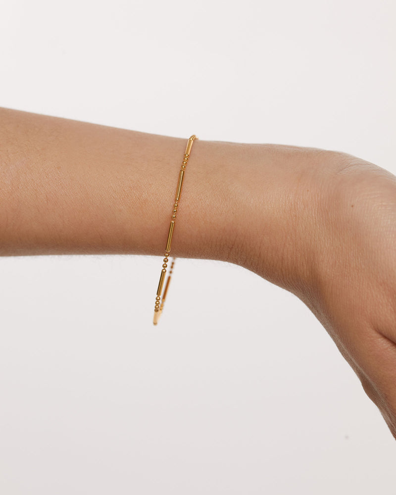 Valeria Bracelet - 
  
    Sterling Silver / 18K Gold plating
  
