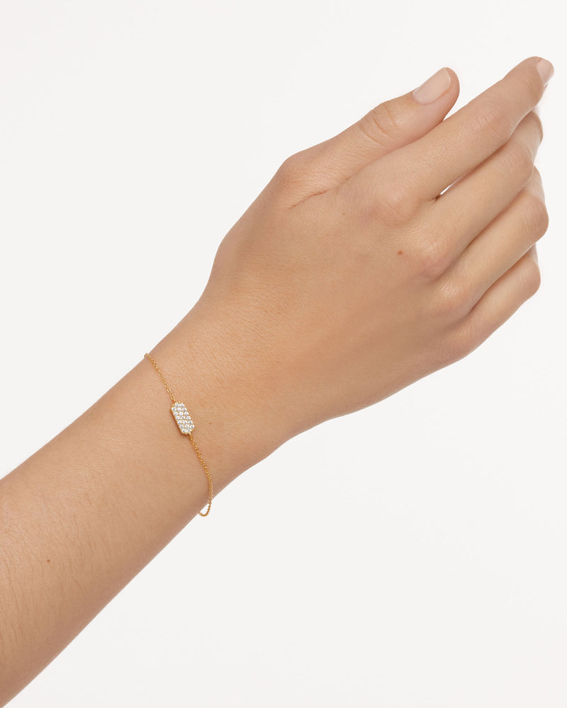 Icy Bracelet - 
  
    Sterling Silver / 18K Gold plating
  
