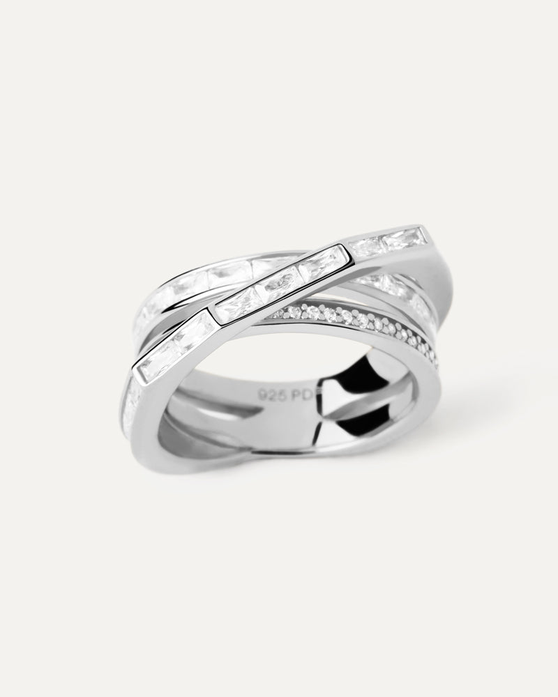 Bague en Argent Verona - 
  
    Argent massif
  
