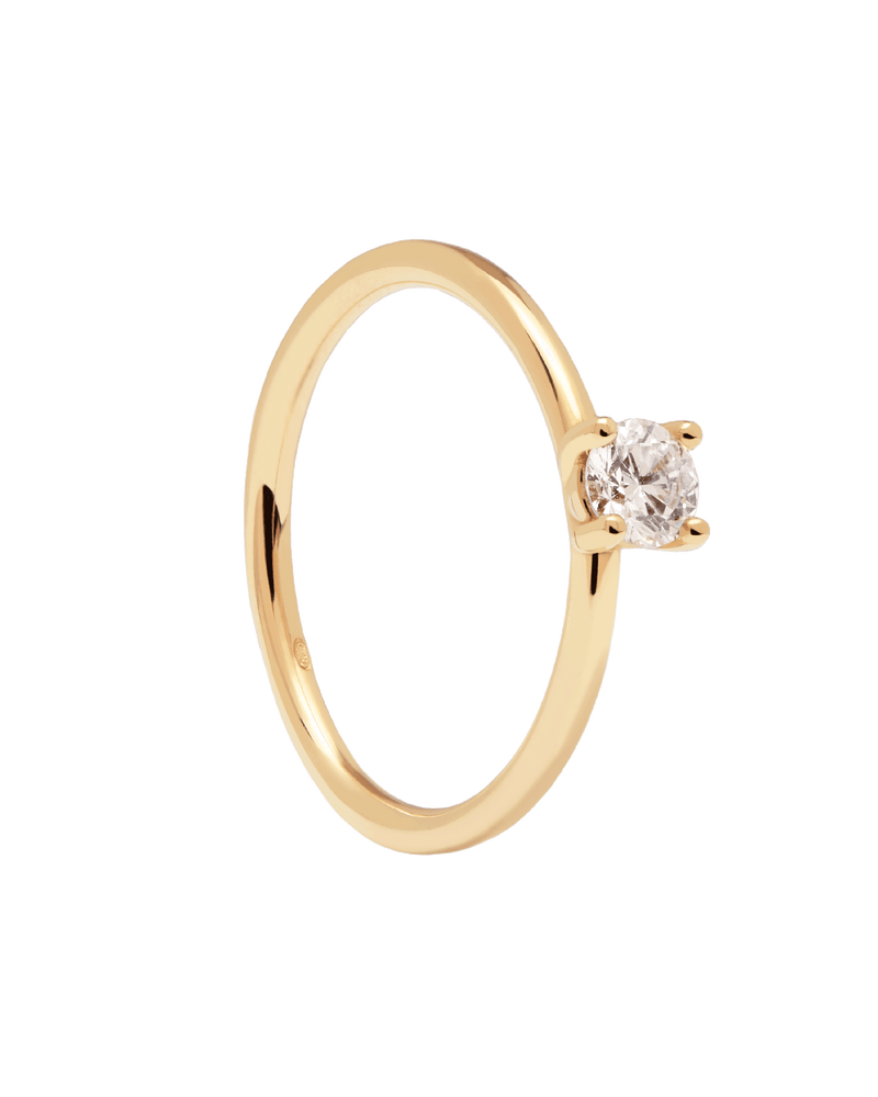 Bague en Diamants et en Or Solitaire Medium - 
  
    Or 18 carats
  
