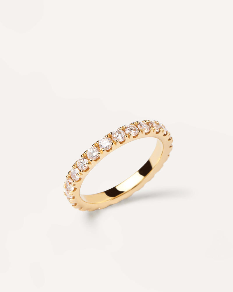 GoldRing mit Diamanten Eternity Supreme - 
  
    18 kt Gold
  
