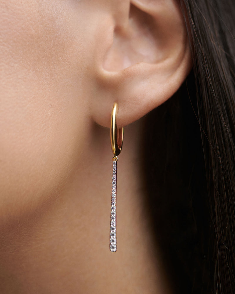 Olga hoops - 
  
    Sterling Silver / 18K Gold plating
  
