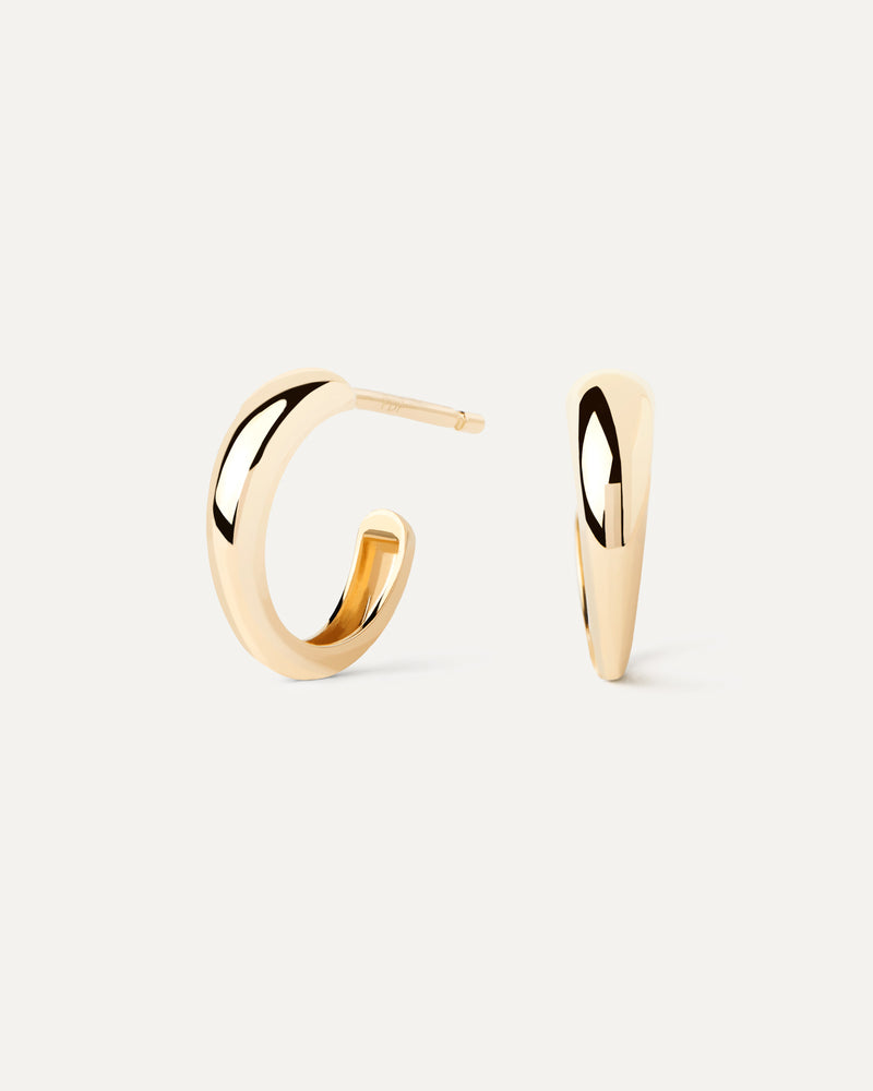 Gold Joan Mini Hoops - 
  
    18K Gold
  
