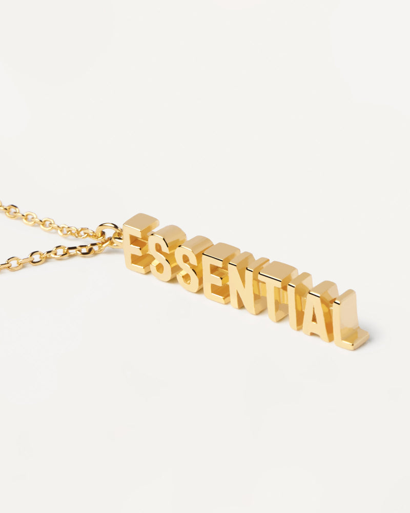 Essential Necklace - 
  
    Sterling Silver / 18K Gold plating
  
