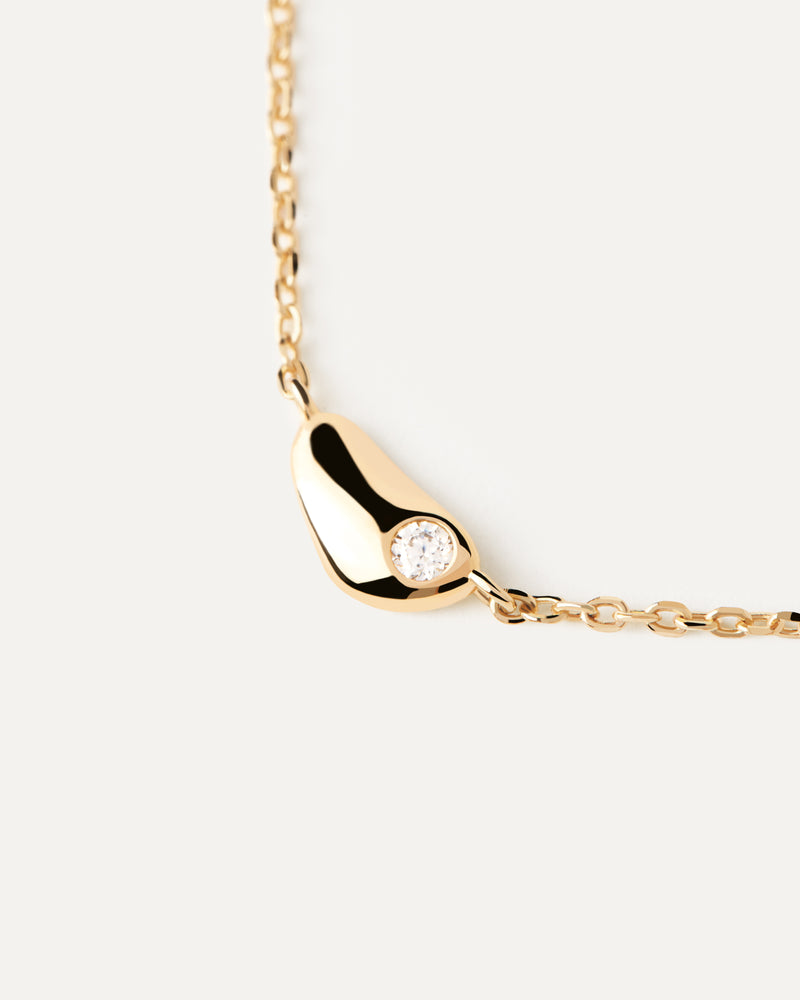 Delta necklace - 
  
    Sterling Silver / 18K Gold plating
  
