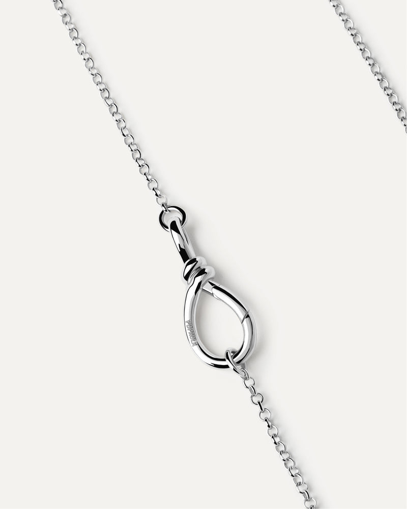 Stacker Clasp Silver Chain Necklace - 
  
    Sterling Silver
  
