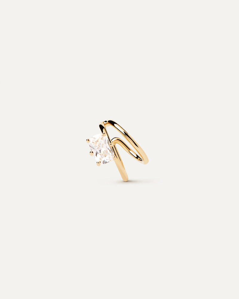 Ear Cuff Galactic - 
  
    Plata de Ley / Baño de Oro 18K
  
