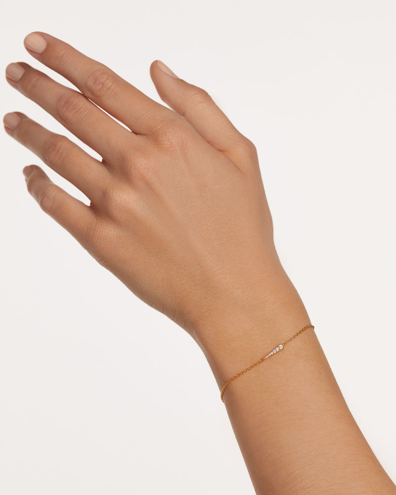 Peak Bracelet - 
  
    Sterling Silver / 18K Gold plating
  
