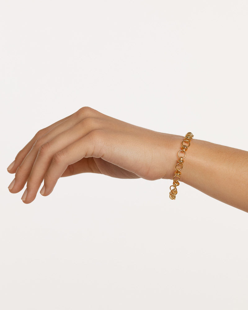 Meraki Chain Bracelet - 
  
    Sterling Silver / 18K Gold plating
  
