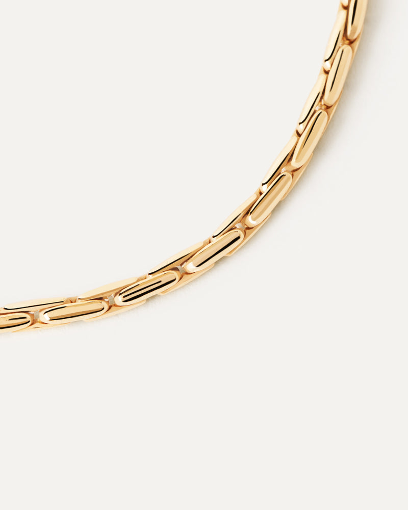 Boston Chain Bracelet - 
  
    Sterling Silver / 18K Gold plating
  
