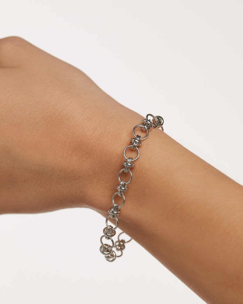 Bracelet à Chaîne en Argent Meraki - 
  
    Argent massif
  
