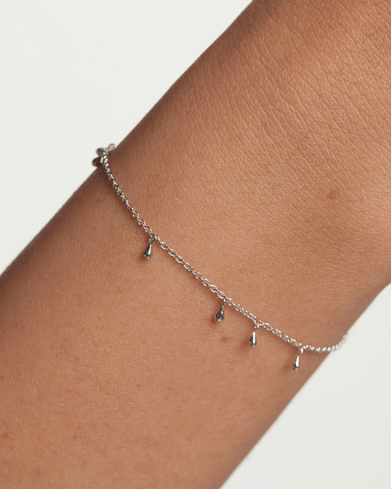 Teardrop Silver Bracelet - 
  
    Sterling Silver
  
