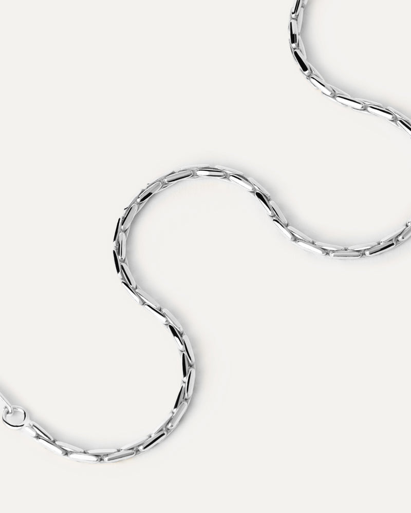 Bracciale a Catena in Argento Boston - 
  
    Argento sterling
  
