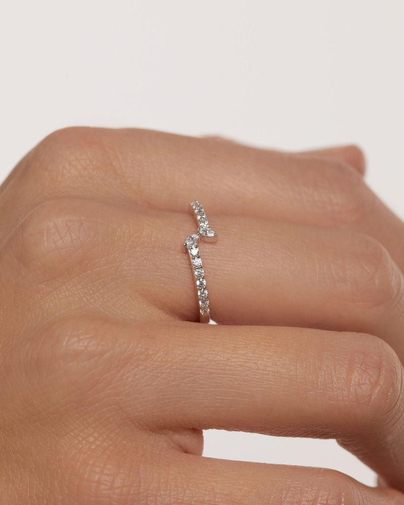 Bague en Argent Nuvola - 
  
    Argent massif
  
