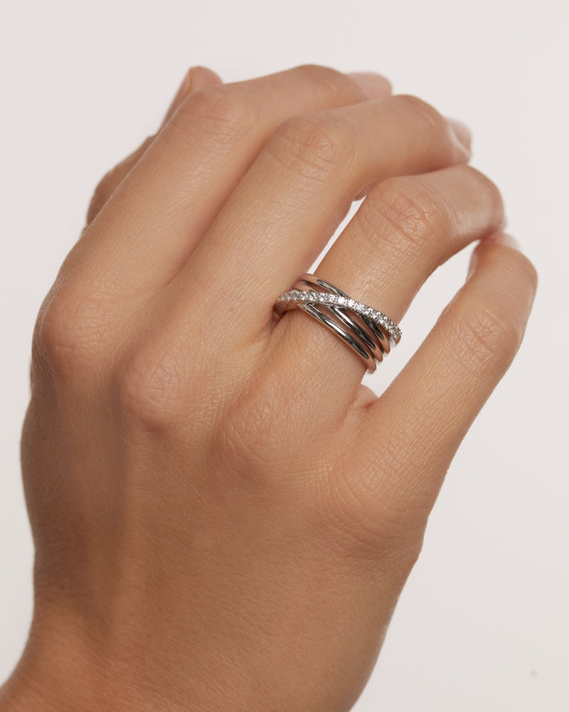 Bague en Argent Cruise - 
  
    Argent massif
  
