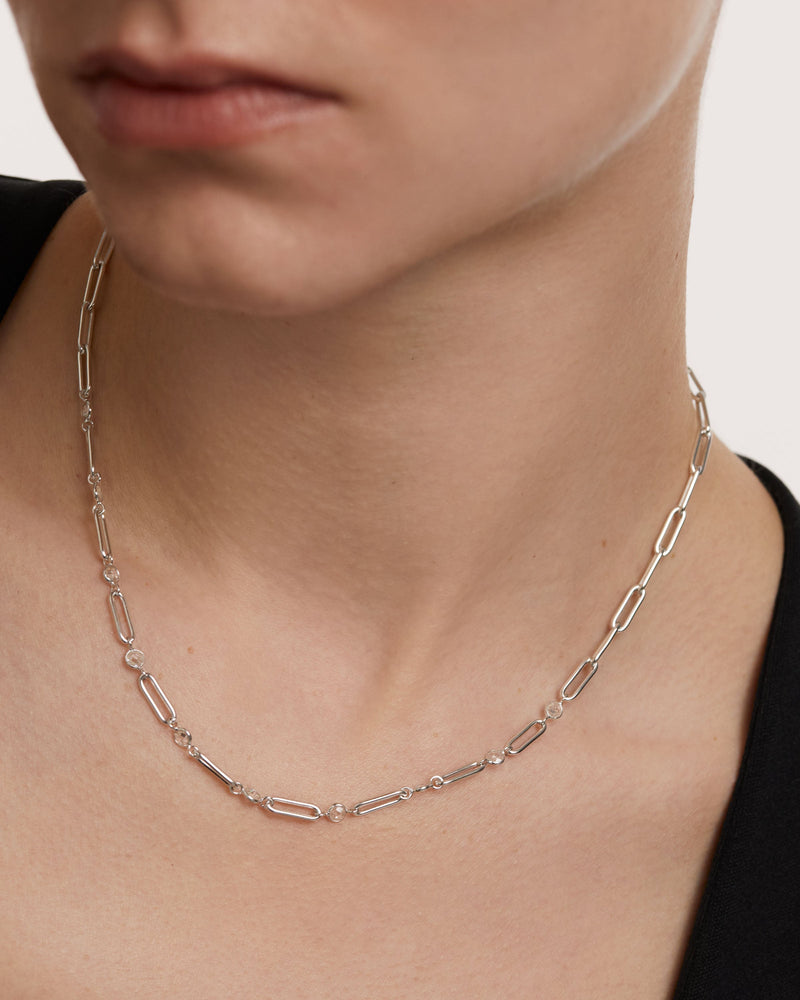 Collar de Plata Love Triangle - 
  
    Plata de Ley
  
