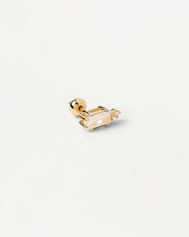 Bea Single Earring - 
  
    Sterling Silver / 18K Gold plating
  
