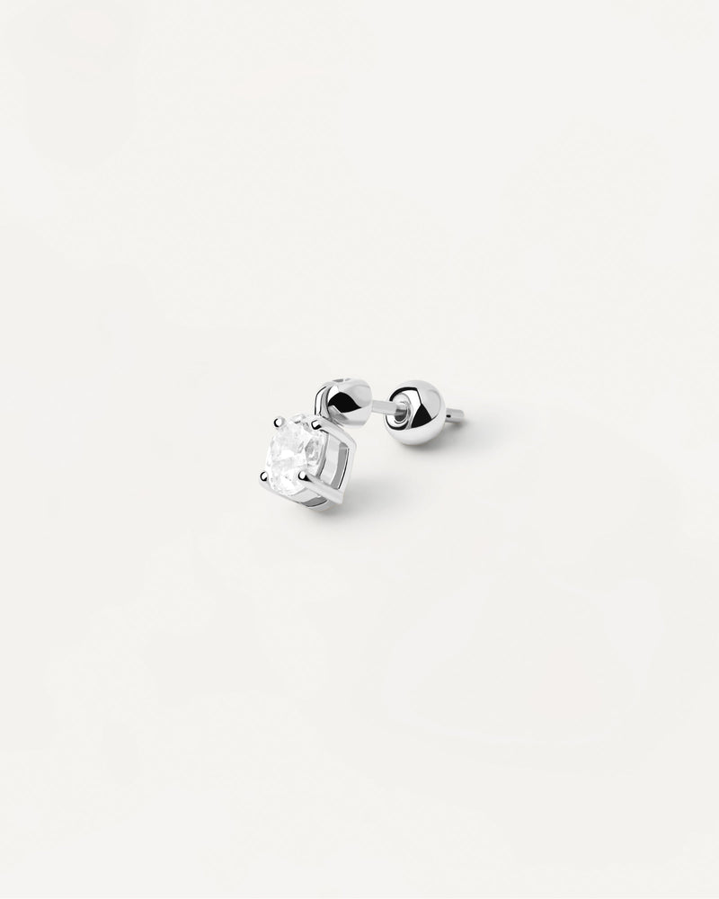 Gia Single Silver Earring - 
  
    Sterling Silver
  
