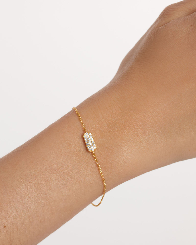 Icy Bracelet - 
  
    Sterling Silver / 18K Gold plating
  
