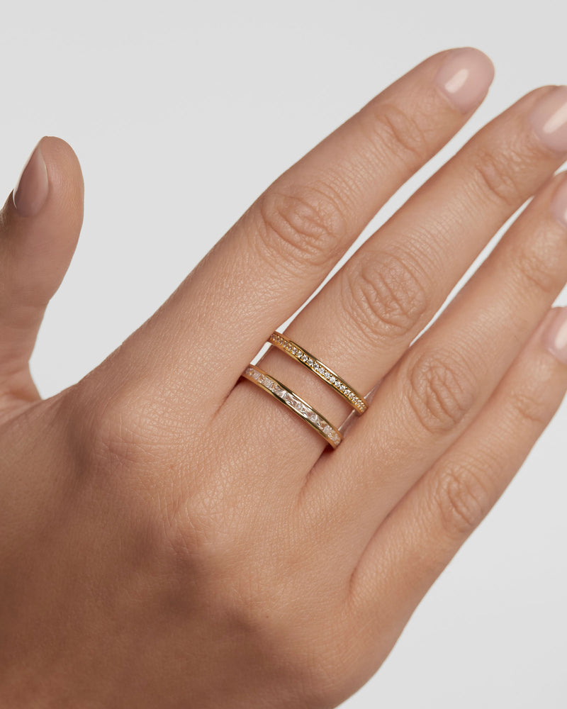 Bianca Ring - 
  
    Sterling Silver / 18K Gold plating
  
