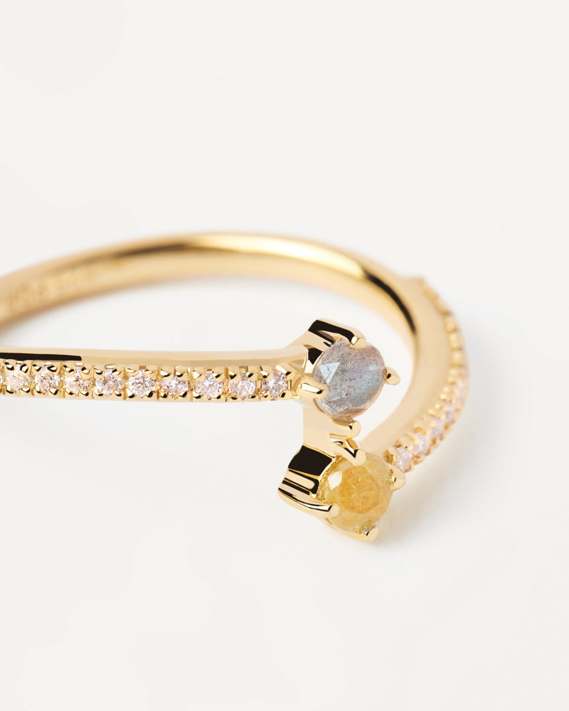 Villa Ring - 
  
    Sterling Silver / 18K Gold plating
  
