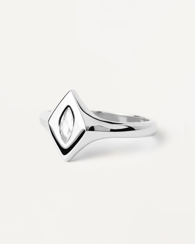 Anello Sigillo In Argento Kate - 
  
    Argento sterling
  
