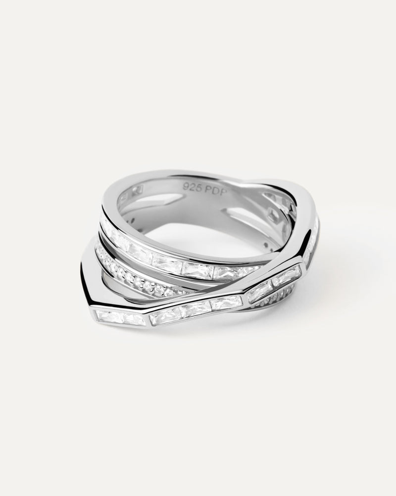 Bague en Argent Verona - 
  
    Argent massif
  
