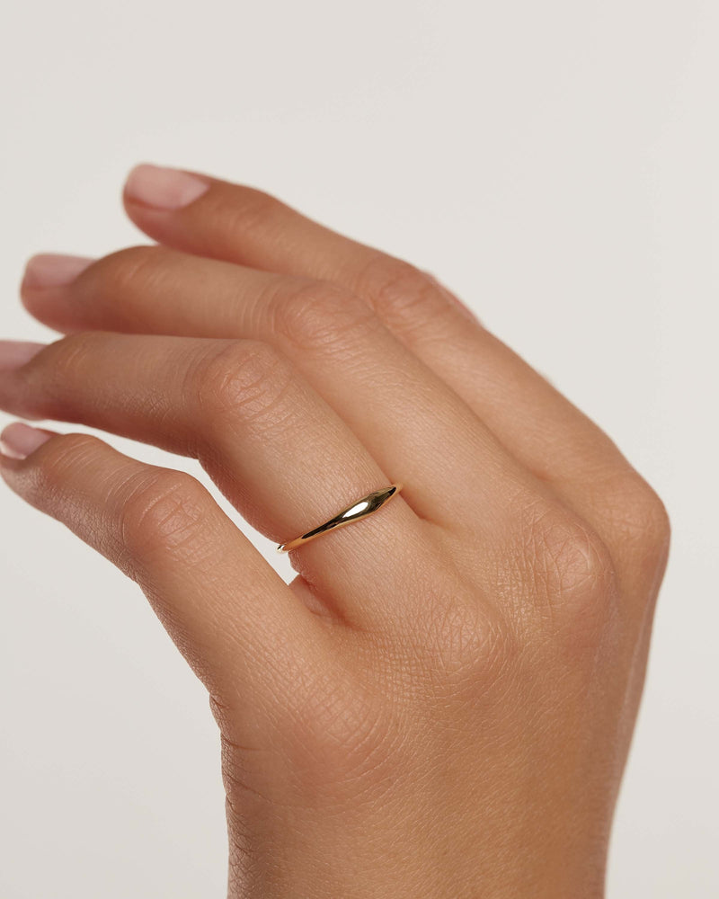 GoldRing Wave - 
  
    18 kt Gold
  
