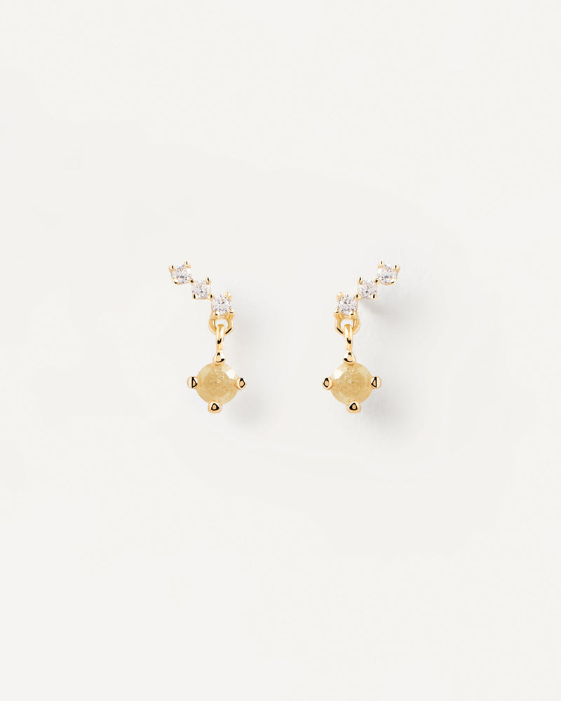 Pendientes Astrid - 
  
    Plata de Ley / Baño de Oro 18K
  
