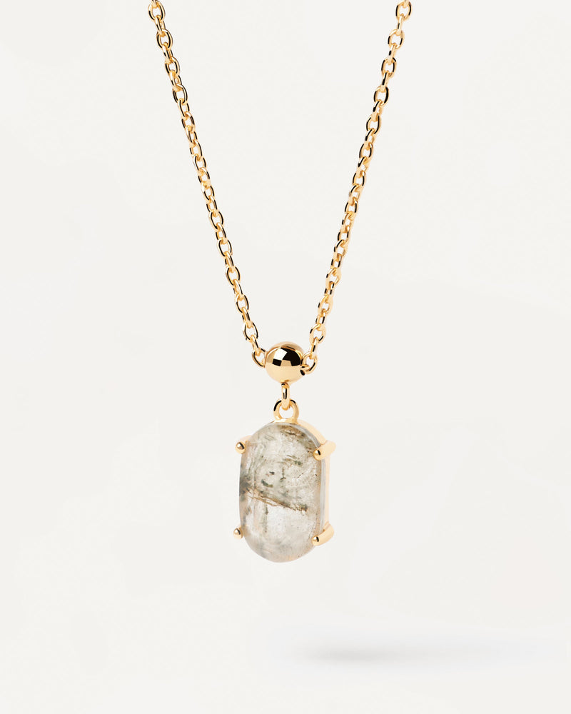 Charm Forza Con Labradorite - 
  
    Argento sterling / Placcatura in Oro 18K
  
