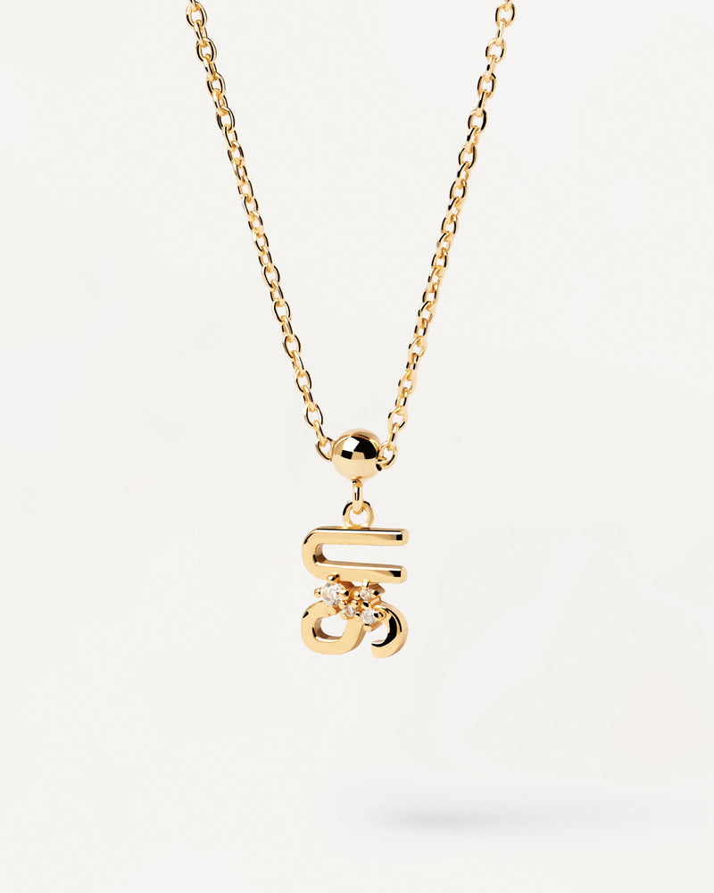 Charm Us - 
  
    Argento sterling / Placcatura in Oro 18K
  
