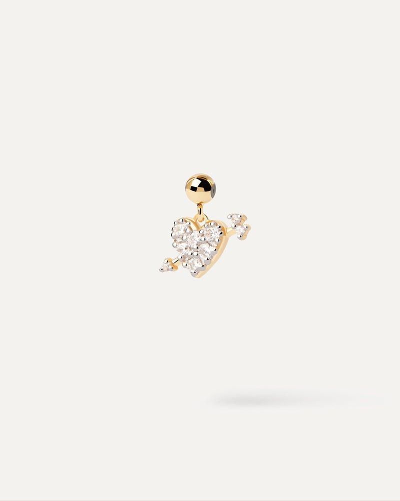 Mon Amour Charm - 
  
    Sterling Silber / 18K Goldplattierung
  
