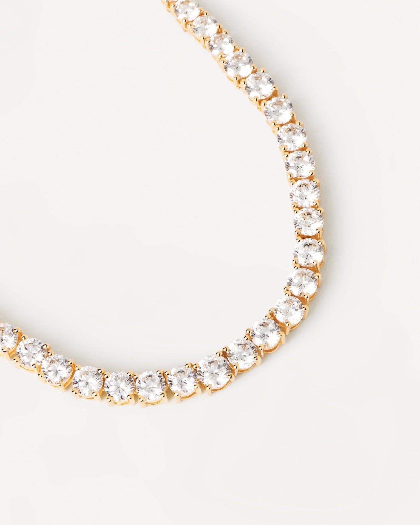 FULL DIAMONDS CZ store 18K GOLD TENNIS CHAIN