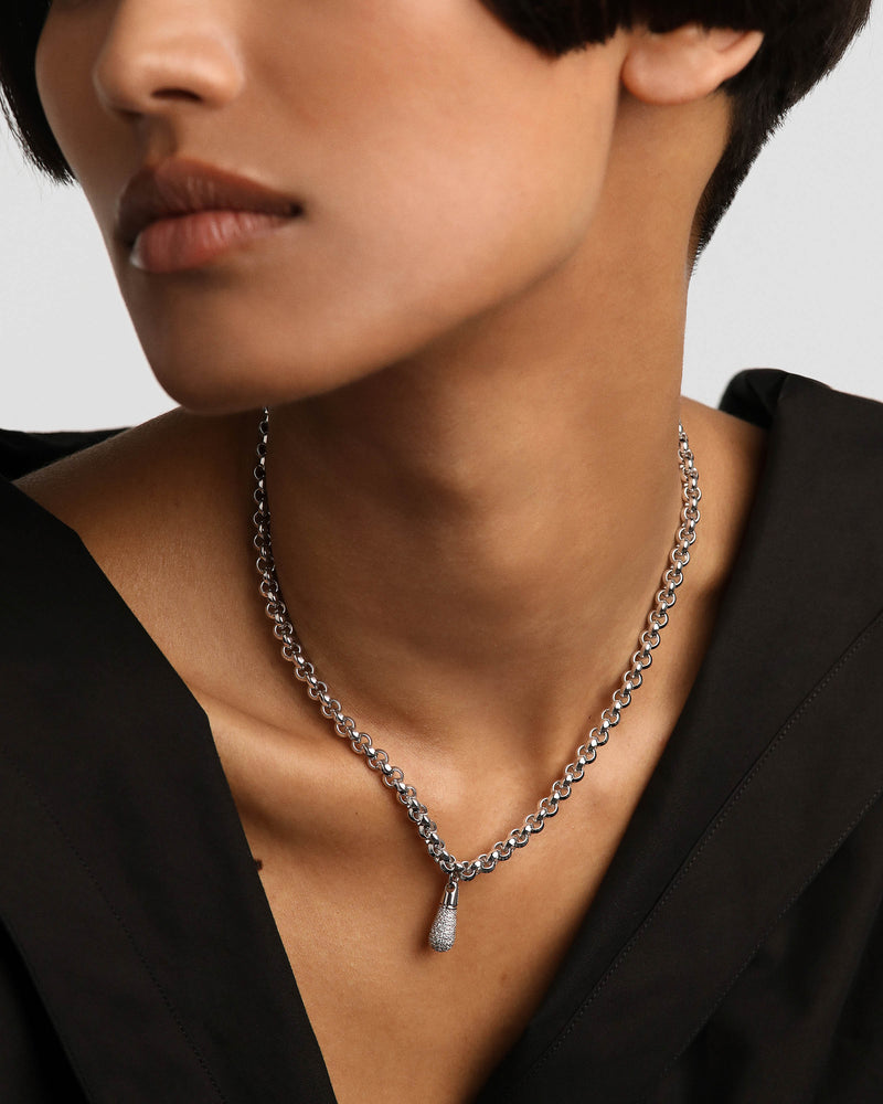 Jazz Silver Chain Necklace - 
  
    Sterling Silver
  
