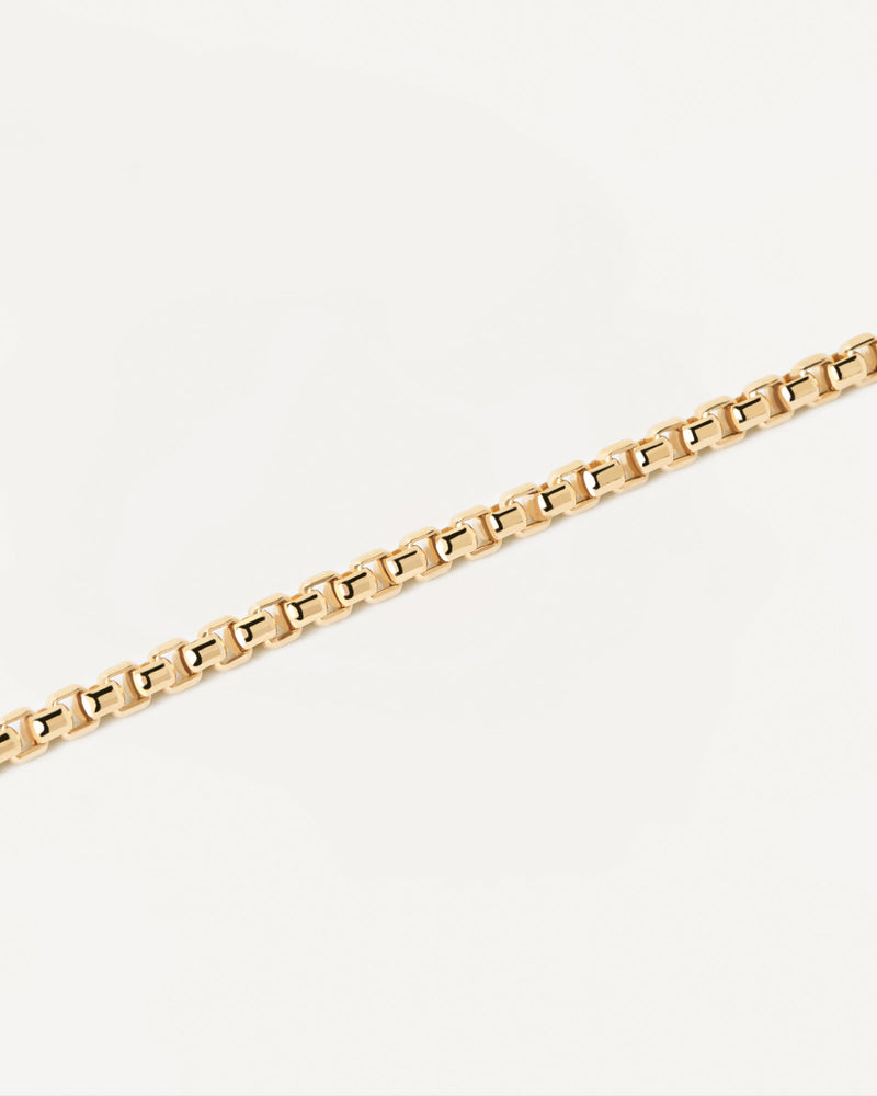 Gold Box Chain Necklace - 
  
    18K Gold
  
