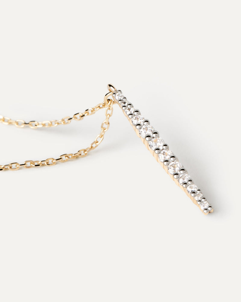 Diamonds and Gold Kate Necklace - 
  
    18K Gold
  
