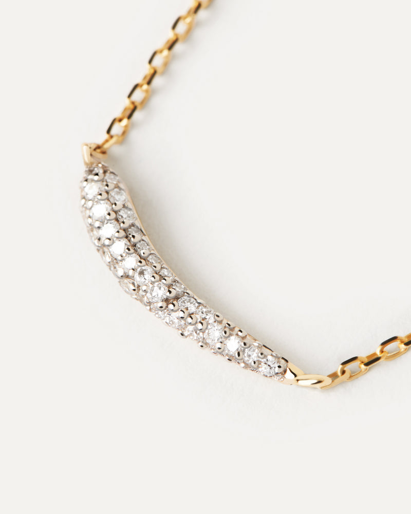 Nilo halskette aus gold mit diamanten - 
  
    18 kt Gold
  
