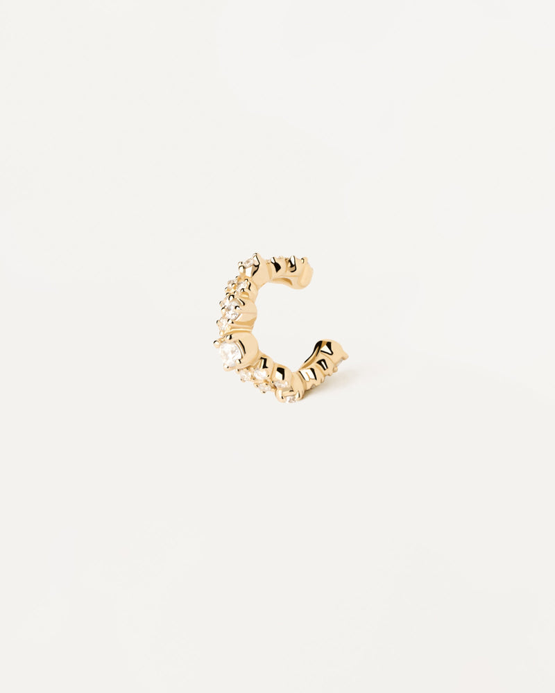 Ear Cuff Bubble - 
  
    Plata de Ley / Baño de Oro 18K
  
