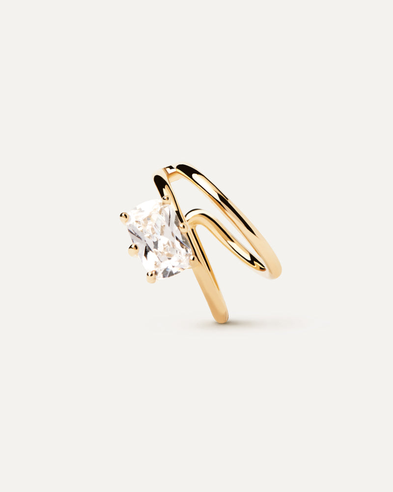 Ear Cuff Galactic - 
  
    Plata de Ley / Baño de Oro 18K
  
