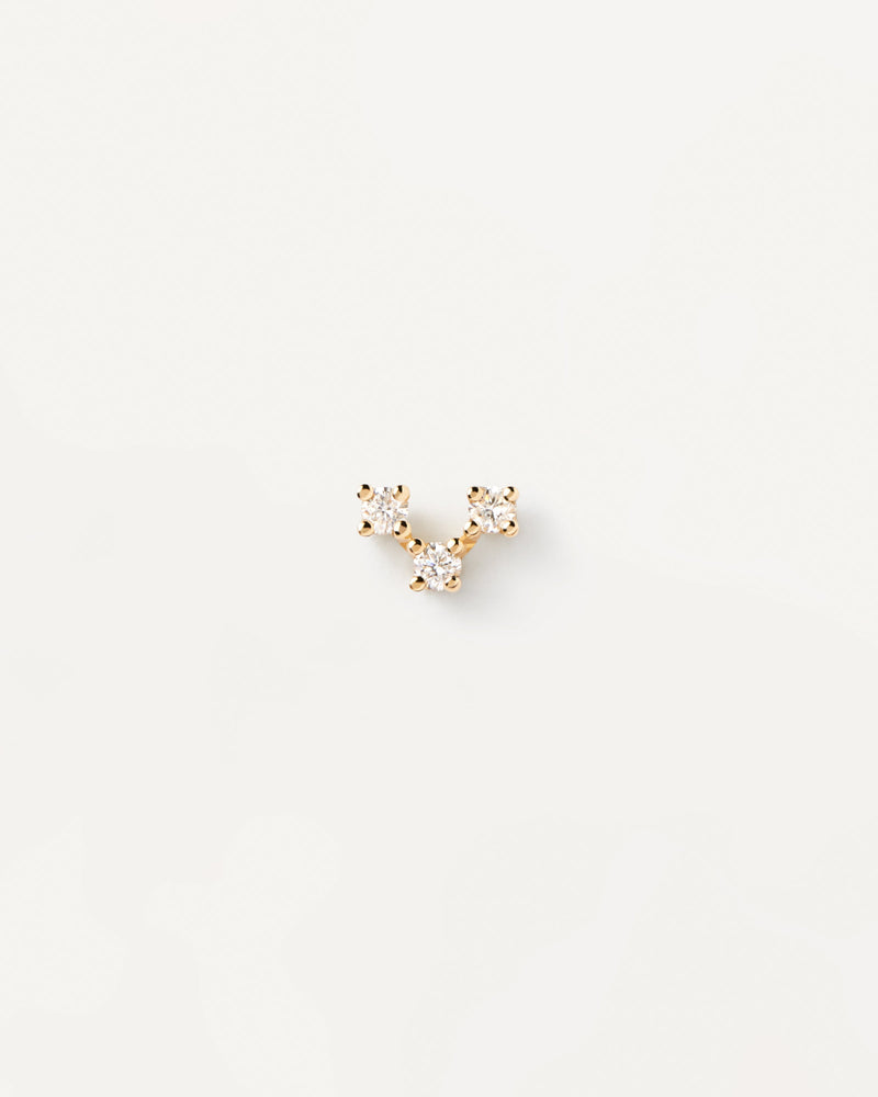 Piercing orecchio in Diamanti e Oro Nolita - 
  
    Oro 18K
  
