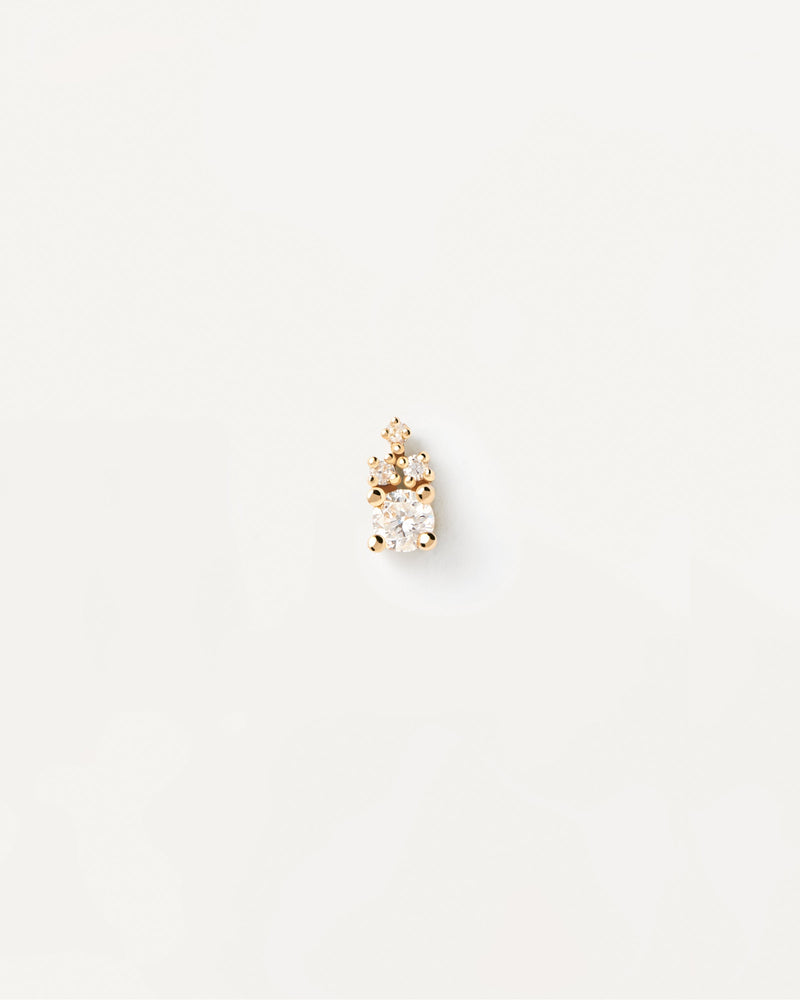 Diamonds and gold Chelsea Single Earring - 
  
    18K Gold
  
