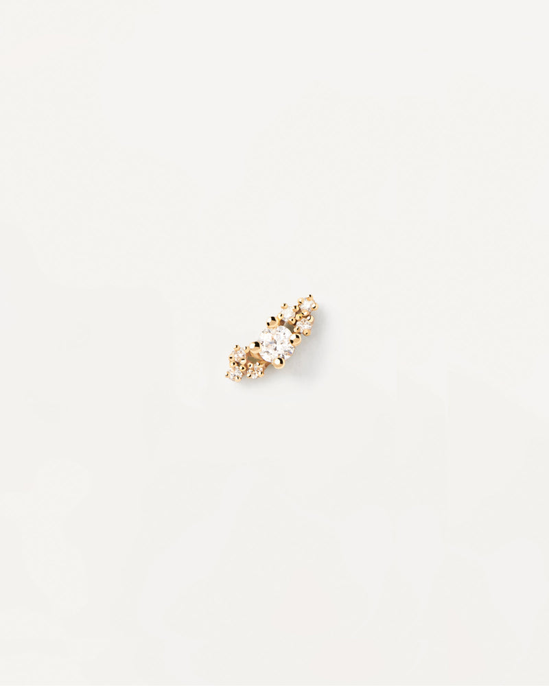 Diamonds and gold Amelie Single Earring - 
  
    18K Gold
  
