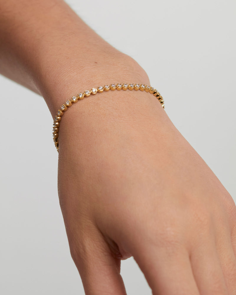 Florence Armband - 
  
    Sterling Silber / 18K Goldplattierung
  
