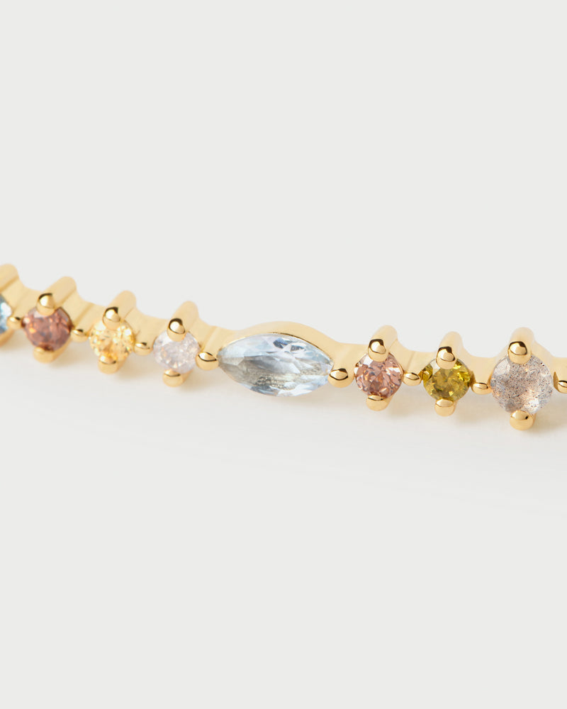 Pulsera Lotus - 
  
    Plata de Ley / Baño de Oro 18K
  
