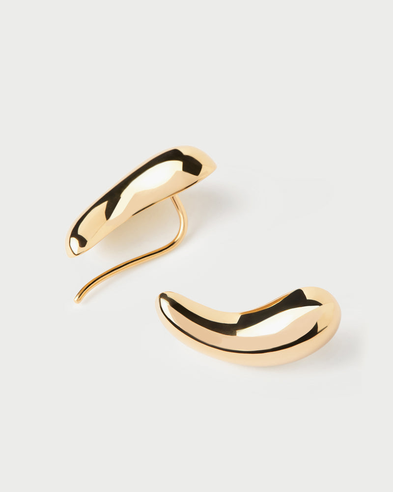 Orecchini Aqua - 
  
    Argento sterling / Placcatura in Oro 18K
  
