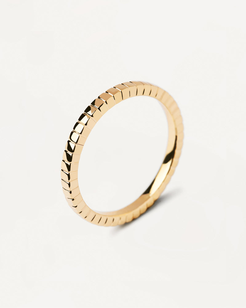 Anillo Lea - 
  
    Plata de Ley / Baño de Oro 18K
  
