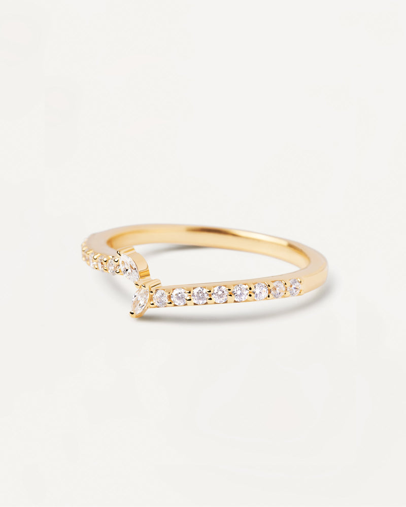 Nuvola Ring - 
  
    Sterling Silver / 18K Gold plating
  
