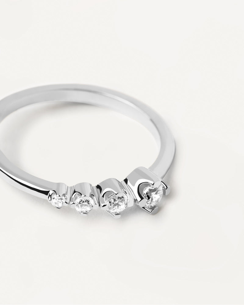 Bague en Argent Spark - 
  
    Argent massif
  
